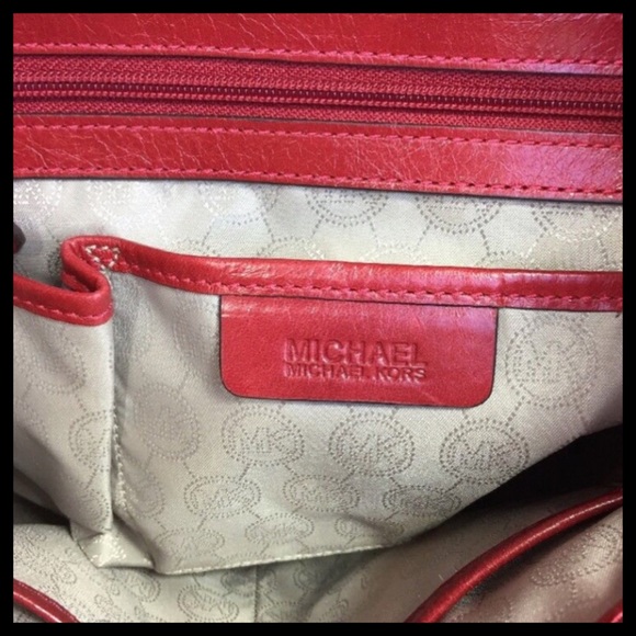 MICHAEL KORS Hippie Grommet Hamilton Large NS Tote - Picture 8 of 10